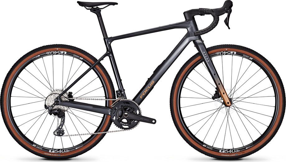 Gravel Bike Focus ATLAS 8.7 2026 | 28 Zoll | Diamant | 54 cm / M | steelgrey / diamondblack (Bild 2)