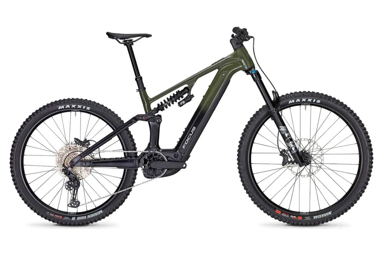 E-Allmountain MTB Focus SAM² 6.0 2026 | 600 Wh | 29 / 27,5 Zoll | Diamant | 46 cm / XL | Urbangreen / Magicblack (Bild 2)