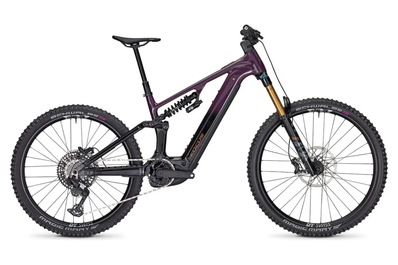 Enduro E-Bike Focus SAM² 6.9 2026 | 600 Wh | 29 / 27,5 Zoll | Diamant | 44 cm / L | darkviolett / magicblack (Bild 2)