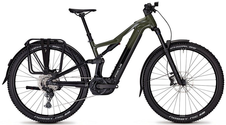 E-Allmountain MTB Focus Thron2 6.7 EQP 2025 | 600 Wh | 29 Zoll | Diamant | M / 42 cm | Urbangreen / Magicblack (Bild 1)
