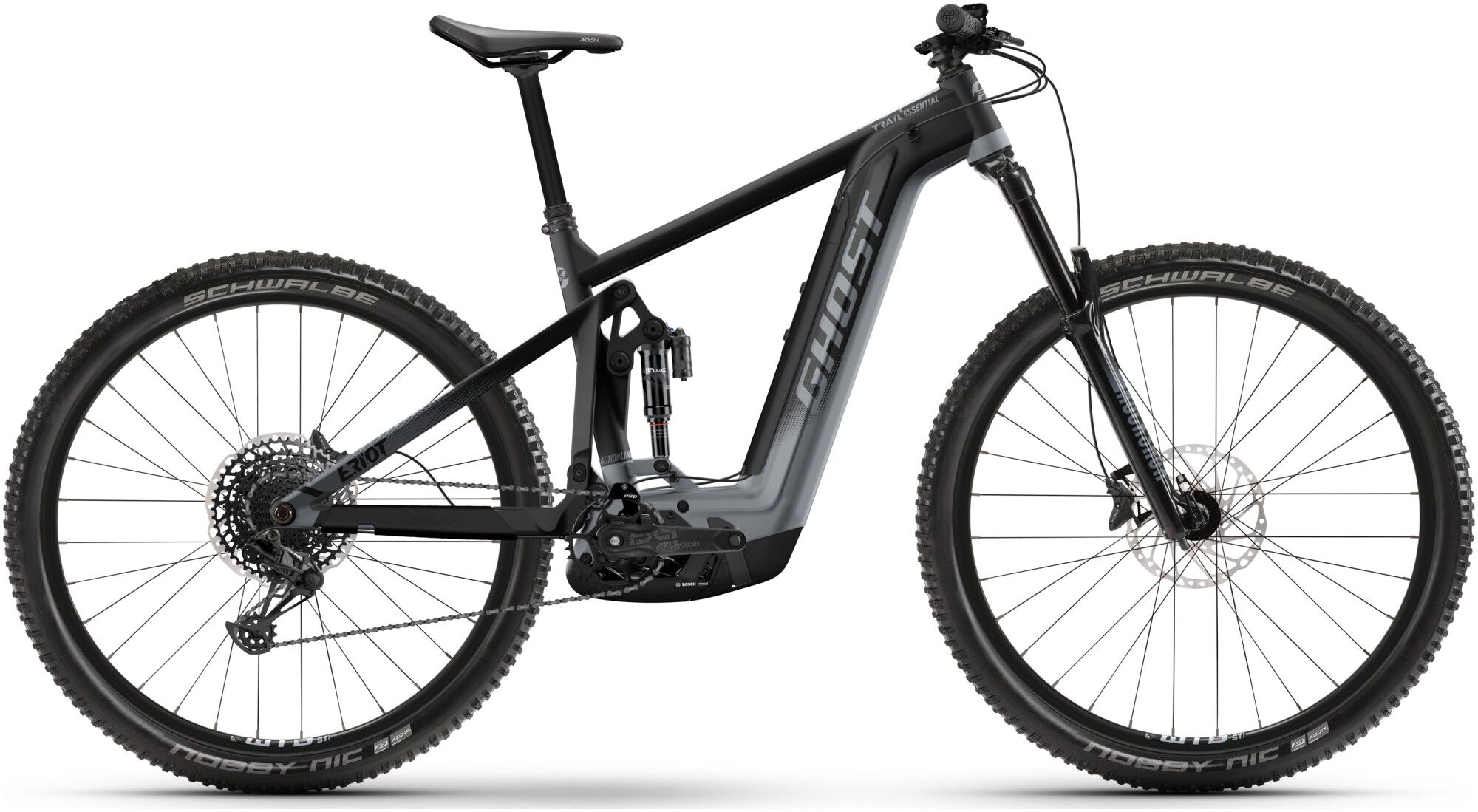 Enduro E Bike Ghost E-Riot Trail Essential 2023 | 750 Wh | 29 Zoll | Diamant