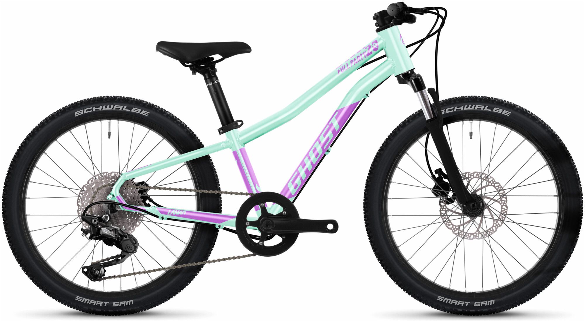 Kinderfahrrad 20 Zoll Ghost Lanao 20 Full Party 2023 | 20 Zoll | Diamant
