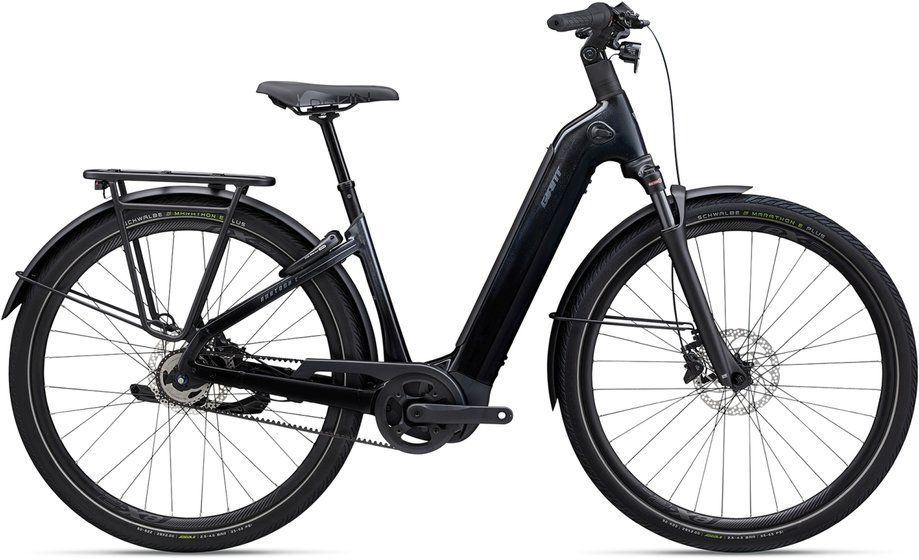 E-Stadtrad GIANT AnyTour E+ 1 2025 | 800 Wh | 28 Zoll | Tiefeinsteiger | S | Black Diamond (Bild 1)