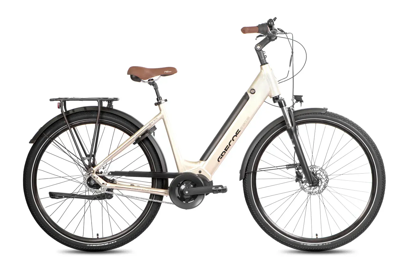 E-Bike Tourenrad Grecos Eli 1.0 2025 | 630 Wh | 28 Zoll | Tiefeinsteiger | 53 cm | edelstahl perleffekt (Bild 2)