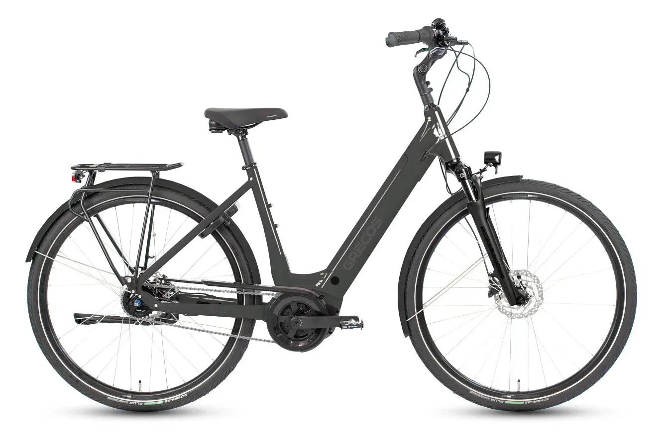 E-Bike Tourenrad Grecos Eli 2.3 2026 | 625 Wh | 28 Zoll | Tiefeinsteiger | 50 cm | schwarz (Bild 1)