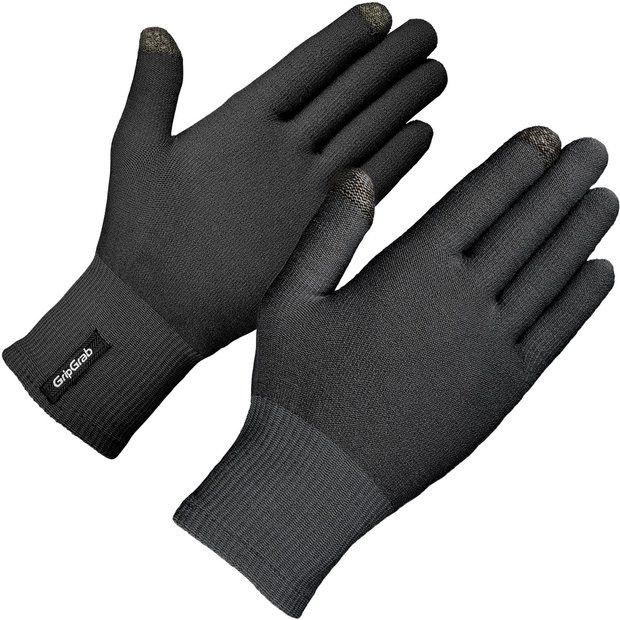 Fahrradhandschuhe GRIPGRAB Merino Wool Liner Langfinger Unterhandschuhe 2025 (Bild 1)