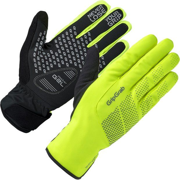 Fahrradhandschuhe GRIPGRAB Ride Hi-Vis Waterproof Winter Langfinger Handschuhe 2024 (Bild 1)