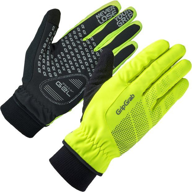 Fahrradhandschuhe GRIPGRAB Ride Hi-Vis Windproof Winter Langfinger Handschuhe 2024 (Bild 1)