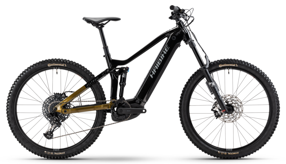 E-Allmountain MTB Haibike Alltrail 10.5 ABS 2025 | 800 Wh | 27,5 Zoll | Diamant | 41 CM | blk/gold/grey gloss (Bild 1)