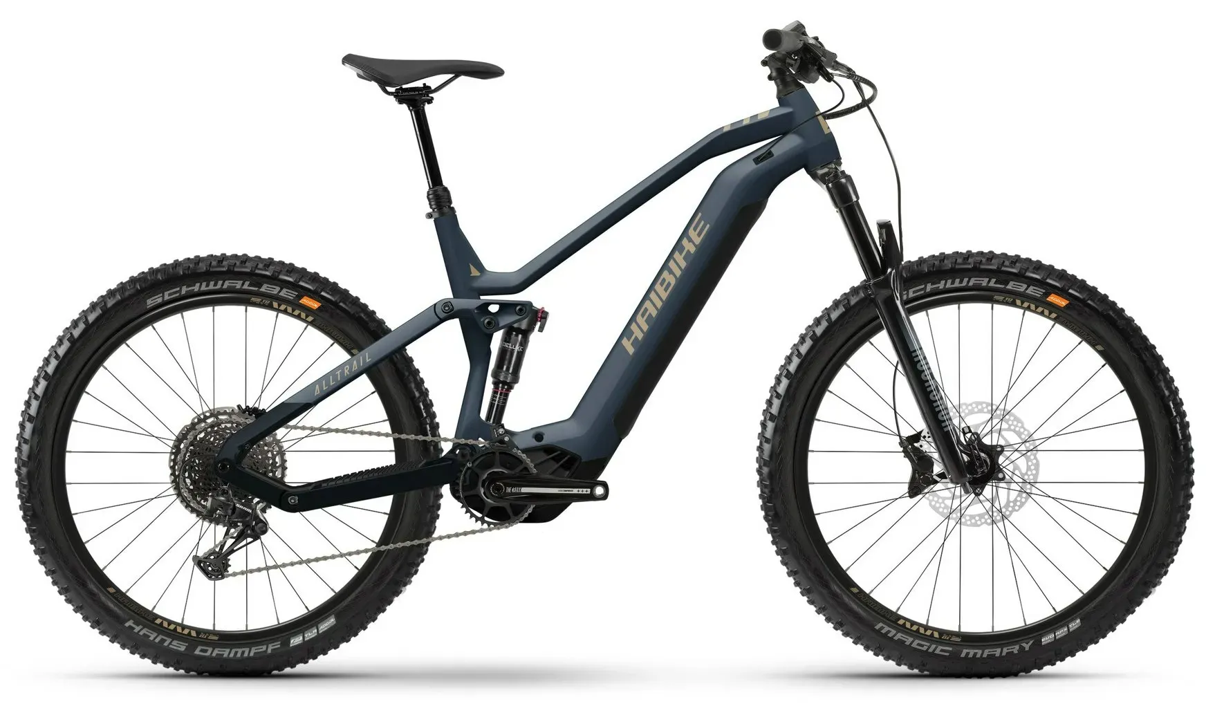 E-Allmountain MTB Haibike AllTrail 6 2023 | 720 Wh | 29 Zoll | Diamant | M | blue/caramel-matt&gloss (Bild 1)