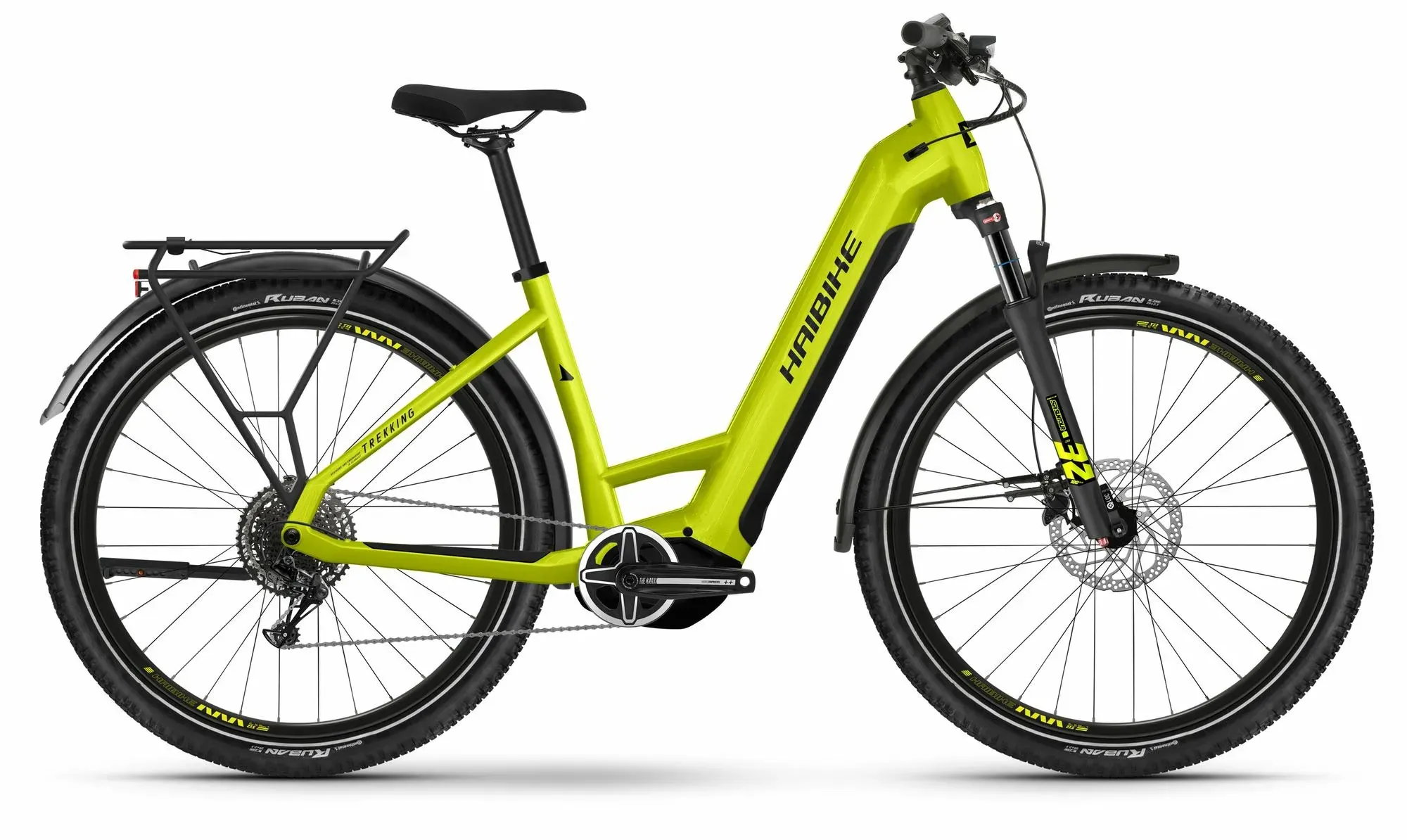 E-Bike Tourenrad Haibike Trekking 5 2024 | 720 Wh | 27,5 Zoll | Tiefeinsteiger