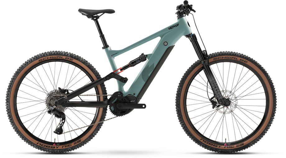 E-Allmountain MTB Hepha All Mountain 7 Alloy Performance 2026 | 800 Wh | 29 Zoll | Diamant | S / 40cm | Warm Grey / matt (Bild 2)