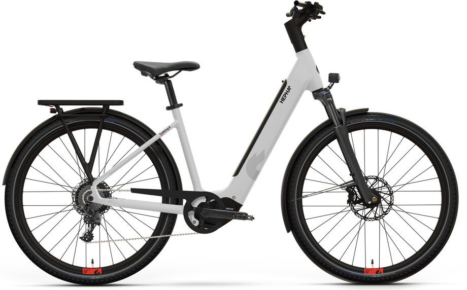 E-Bike Tourenrad Hepha Trekking 8 Long Range 2026 | 600 Wh | 28 Zoll | Tiefeinsteiger