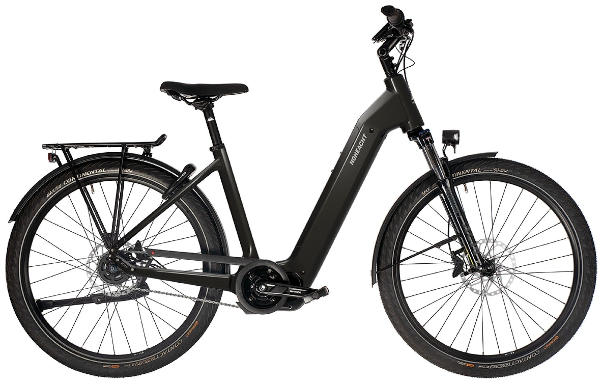 E-Stadtrad HoheAcht GRANDAMO VILAGO 2023 | 504 Wh | 27,5 Zoll | Tiefeinsteiger