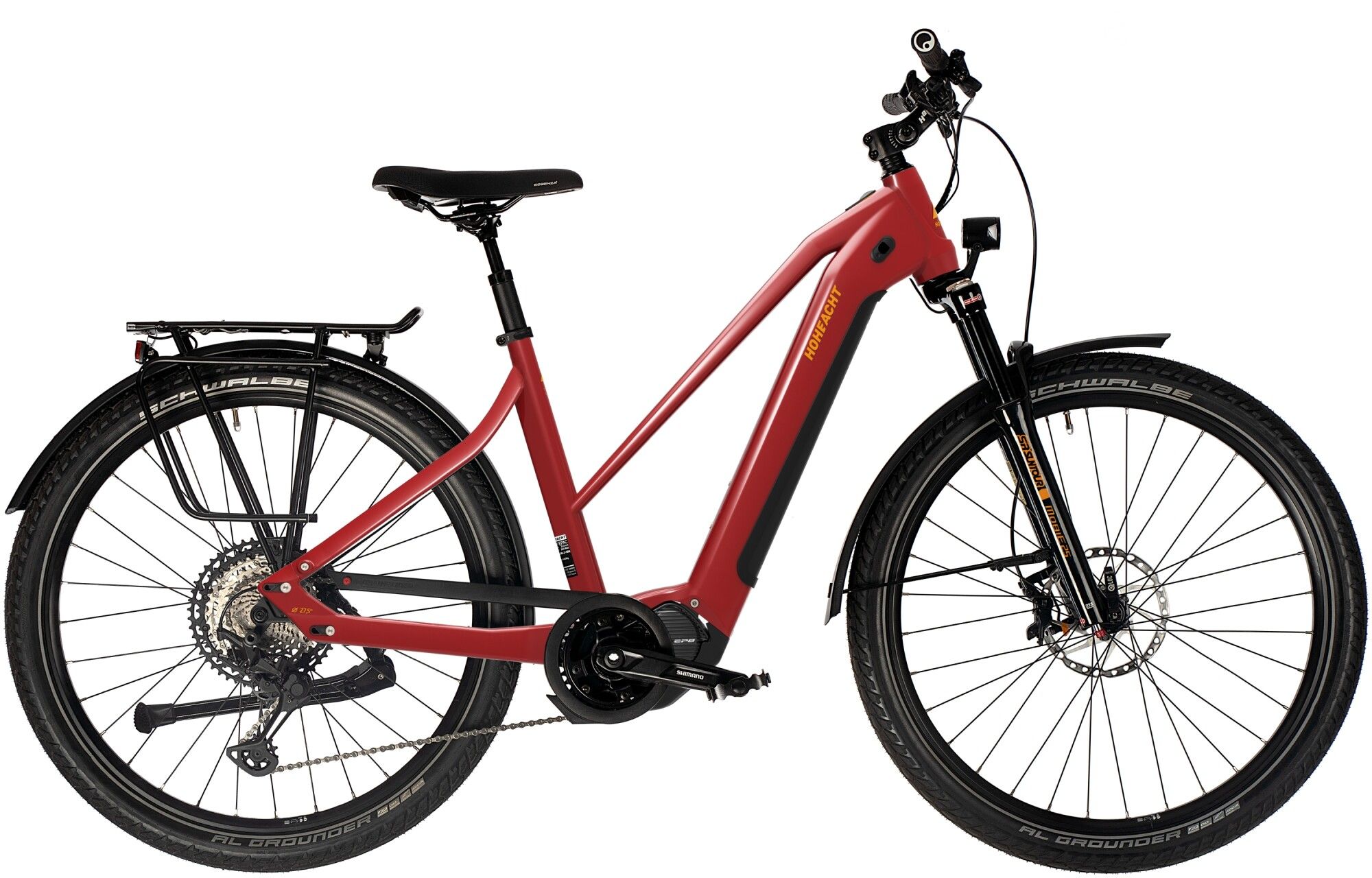 E-Bike Tourenrad HoheAcht PASIA TERENO 2022 | 630 Wh | 27,5 Zoll | Trapez