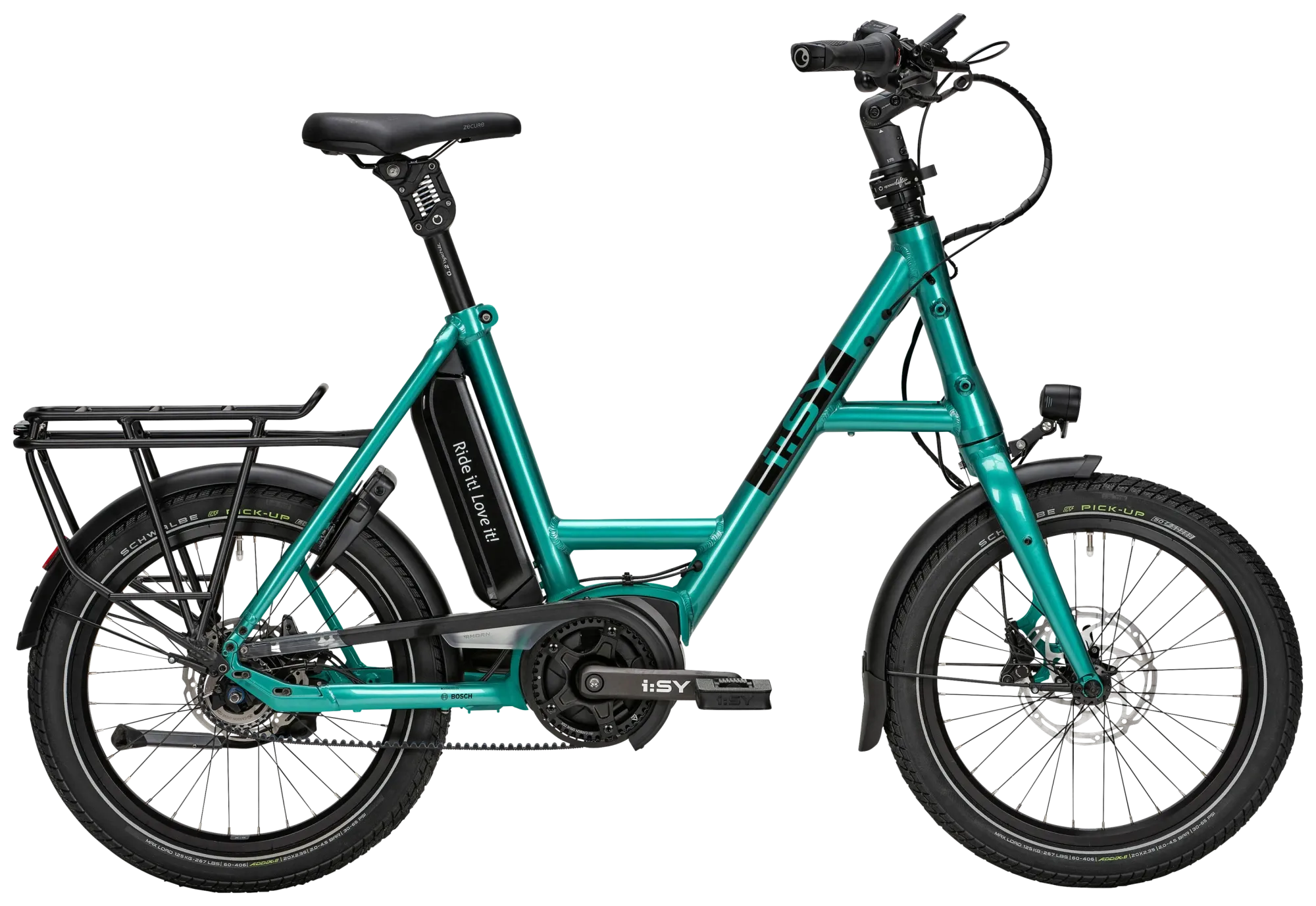 Kompaktrad E Bike i:SY E5 ZR F Comfort 2023 | 545 Wh | 20 Zoll | Diamant (Bild 3)