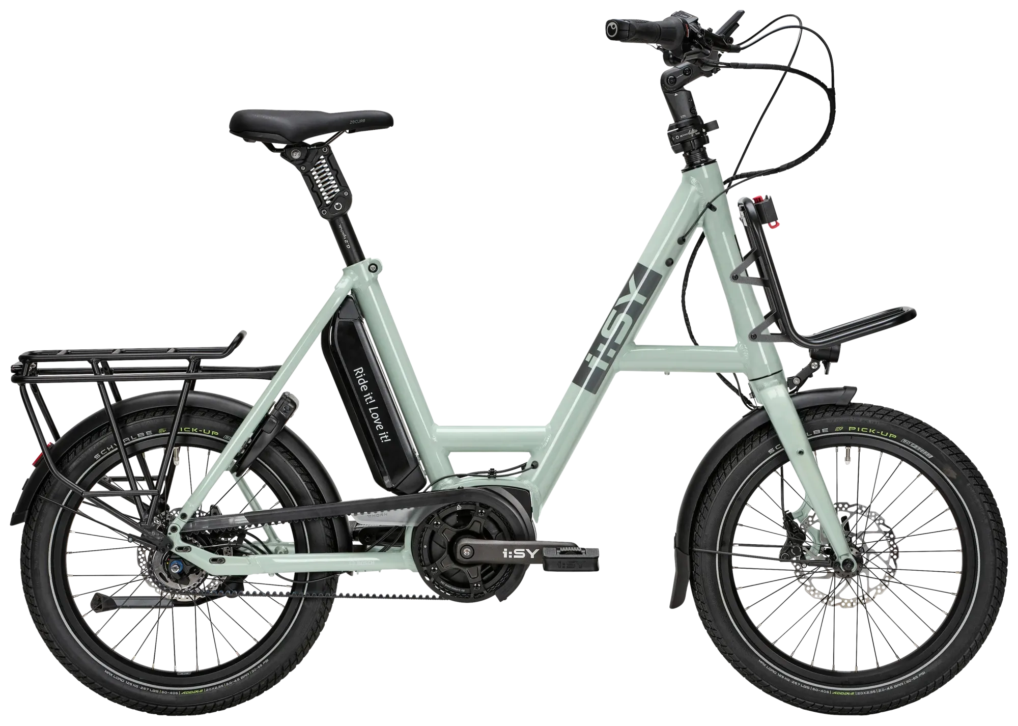 Kompaktrad E-Bike i:SY XXL E5 ZR F 2023 | 545 Wh | 20 Zoll | Sonstige | 51 cm | mint green (Bild 2)