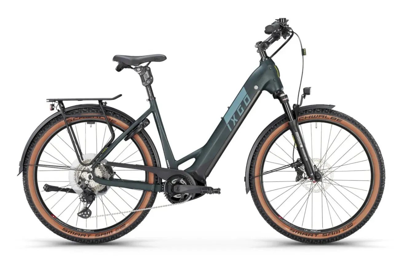 E-Bike Tourenrad IXGO Bikes MT-E FOUR + 2025 | 750 Wh | 27,5 Zoll | Tiefeinsteiger