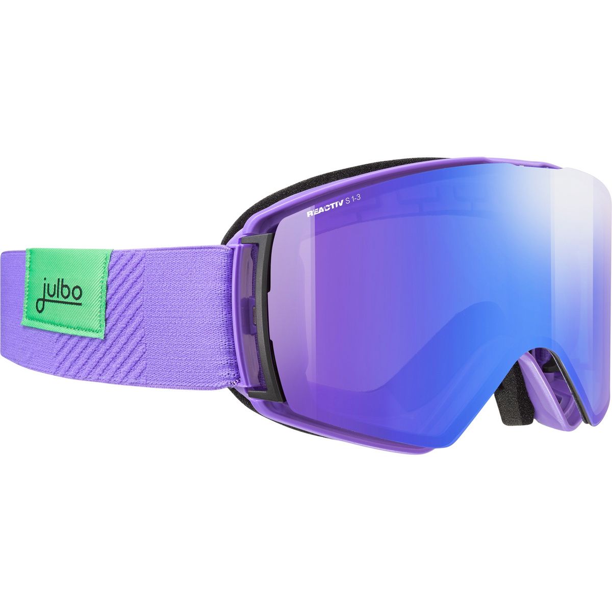 Skibrille Julbo Launcher Reactiv 1-3 High Contrast Skibrille 0 (Bild 2)