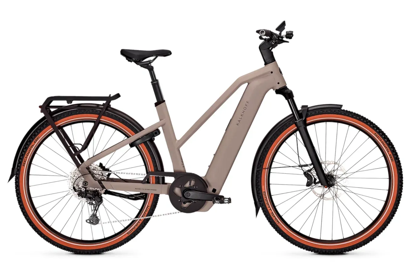 E-Bike Tourenrad Kalkhoff ENTICE 5+ ADVANCE 2025 | 600 Wh | 29 Zoll | Trapez | 48 cm / M | moonstonegrey matt (Bild 1)