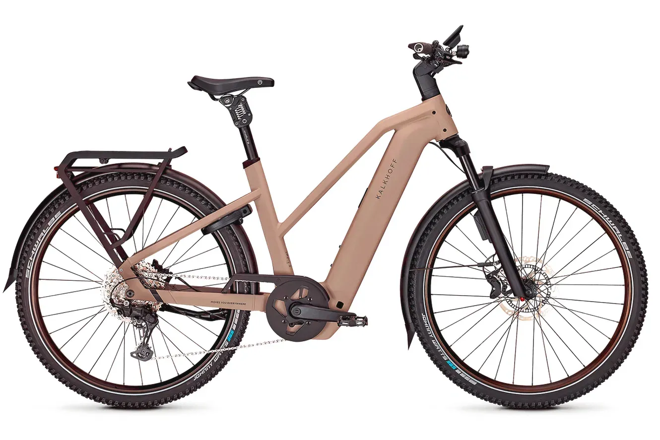 E-Bike Tourenrad Kalkhoff ENTICE 5+ EXCITE ABS 2026 | 800 Wh | 29 Zoll | Trapez | 43 cm / S | moonstonegrey matt (Bild 1)