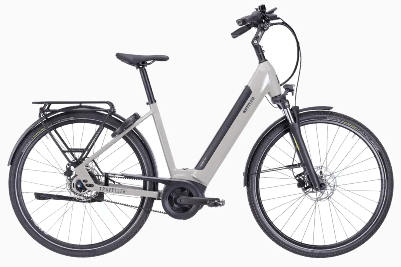 E-Bike Tourenrad Kettler E-TRAVELLER Gold P5 Belt RT 2025 | 500 Wh | 28 Zoll | Tiefeinsteiger | L | turqouise shiny (Bild 1)