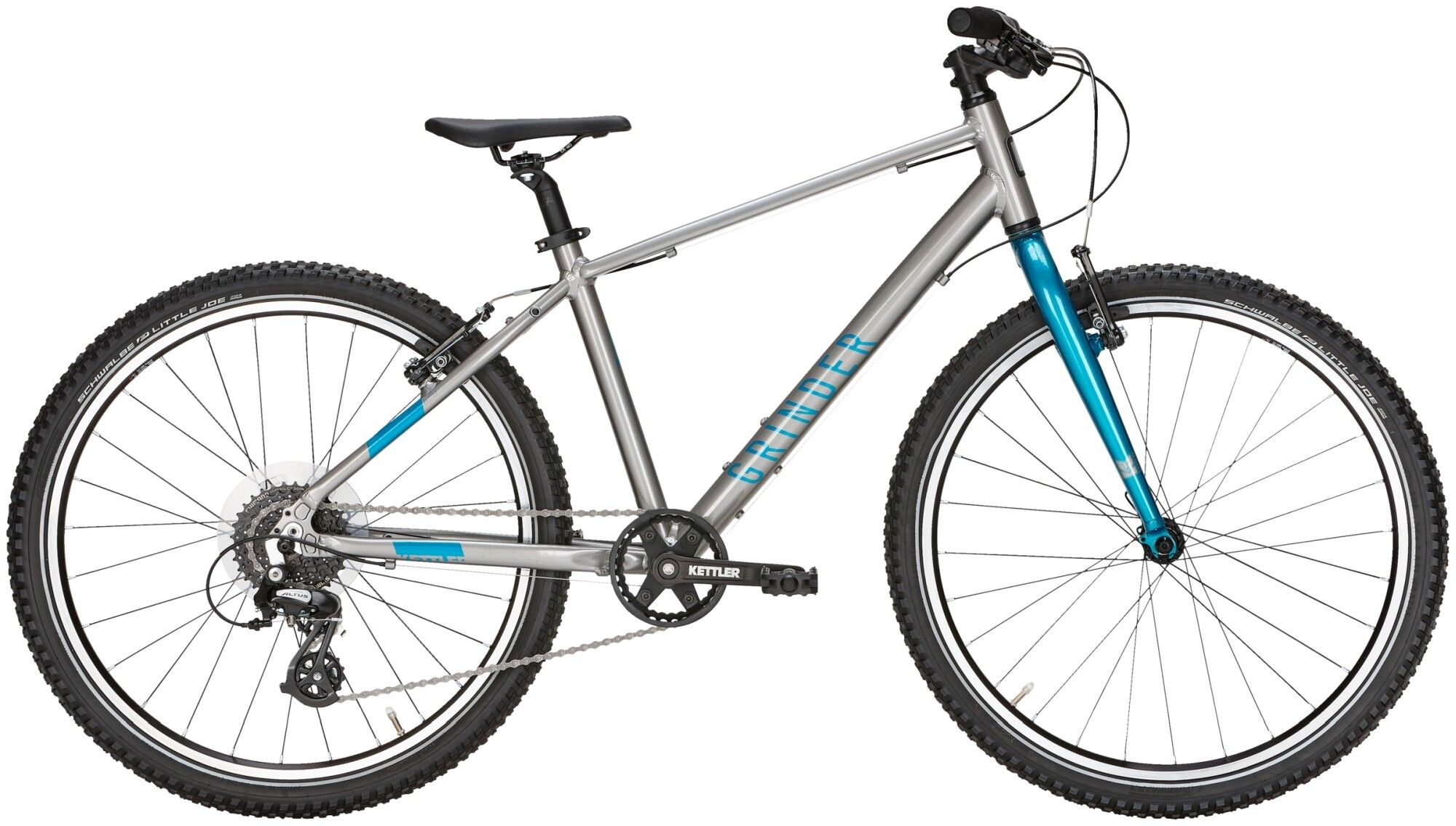 Jugendfahrrad 27,5 Zoll Kettler GRINDER SL PURE 2023 | 27,5 Zoll | Diamant | 44 cm | silver shiny (Bild 1)