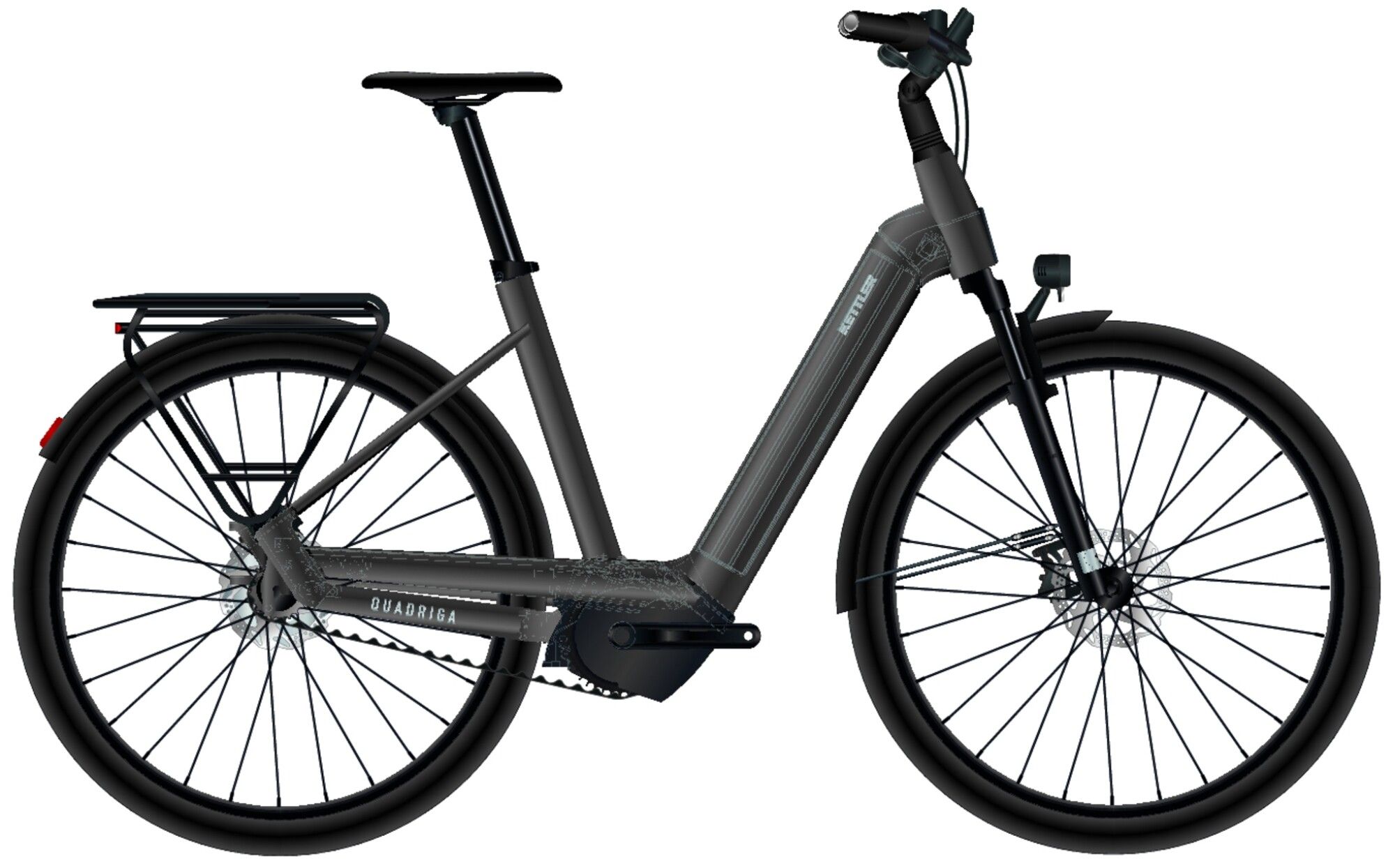 E-Stadtrad Kettler QUADRIGA CX5 HD BENELUX BELT F 2023 (Bild 1)