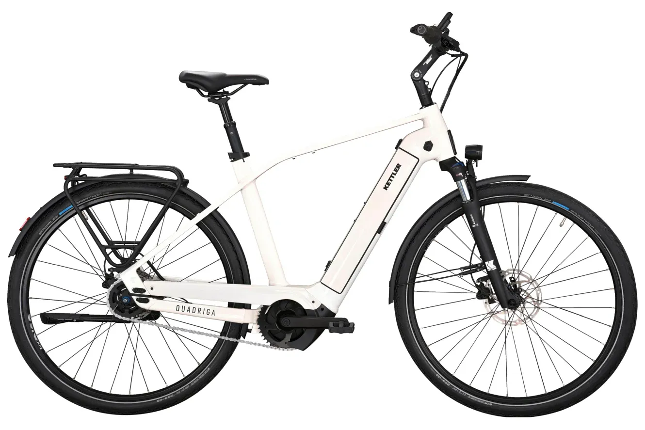 Urban E-Bike Kettler QUADRIGA P5 RT 2024 | 625 Wh | 28 Zoll | Diamant | 53 cm | white alysium shiny (Bild 2)