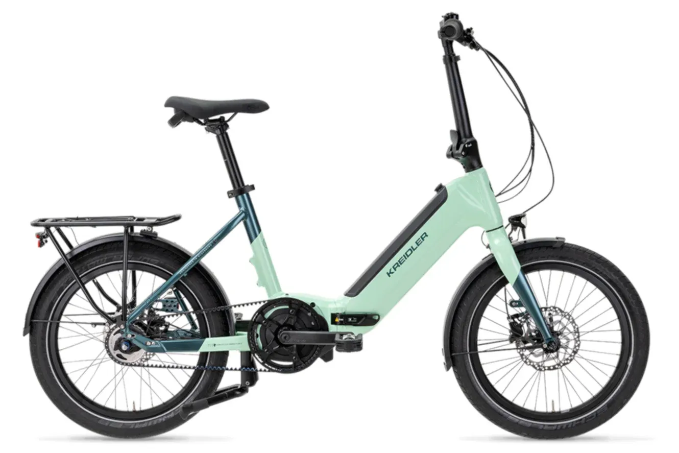 Kompaktrad E-Bike Kreidler Vitality Eco Compact Fold 2025 | 500 Wh | 20 Zoll | Sonstige | 42 cm | pastellgrün (Bild 2)