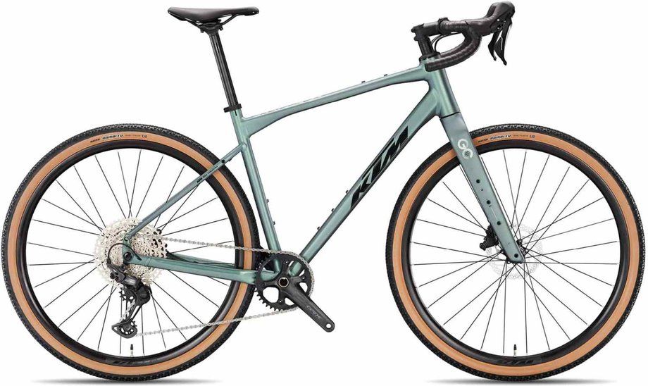 Gravel Bike KTM Gravelator 15 2025 | 28 Zoll | Diamant | M / 55 CM | Bright Teal Matt/Black Glossy/Silver (Bild 1)