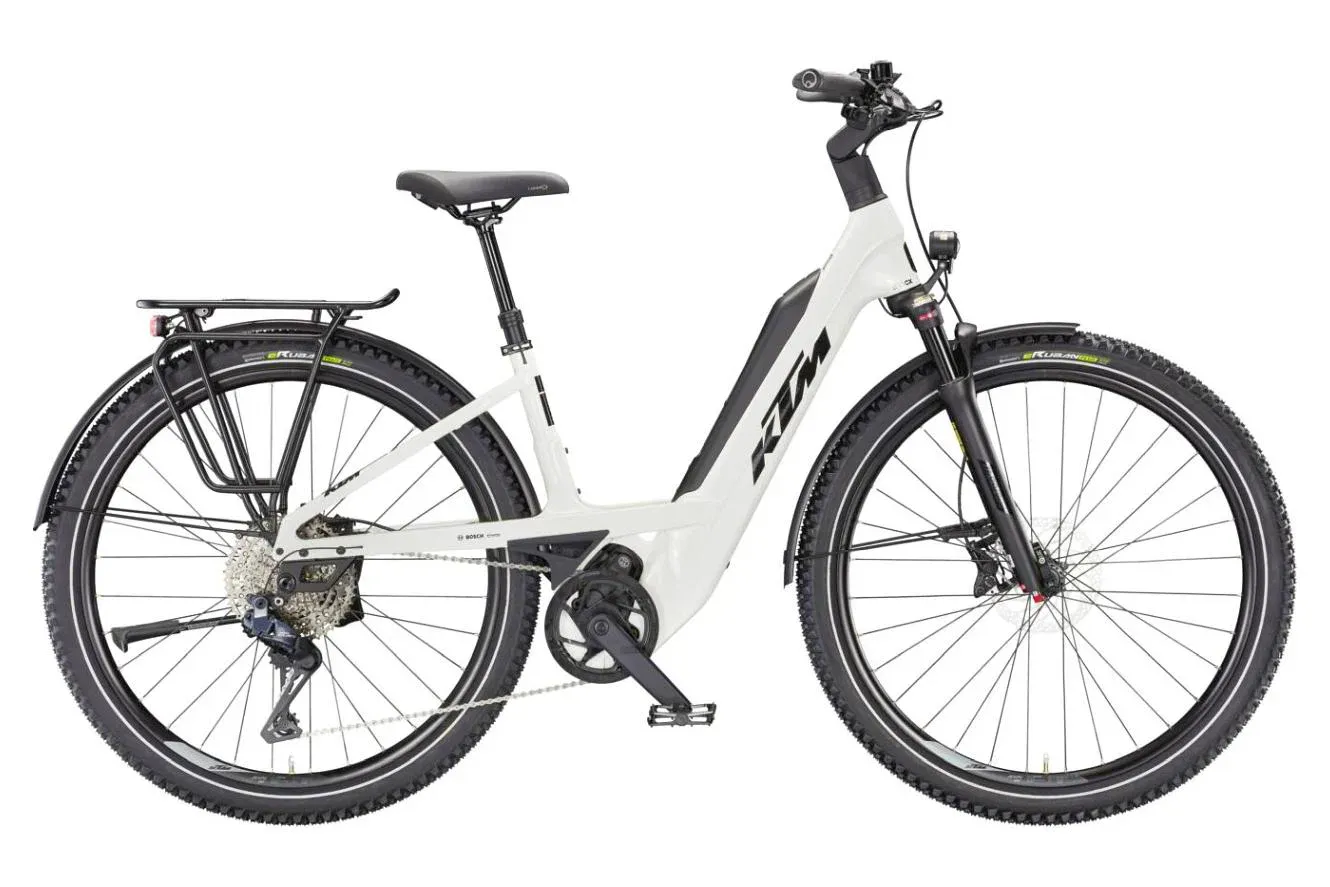 E-Bike Tourenrad KTM MACINA EVERY 830 Di2 2026 | 800 Wh | 29 Zoll | Tiefeinsteiger | 43 cm | white (Bild 2)