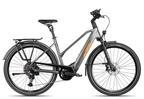 E-Bike Tourenrad KTM MACINA MAGIC X PRO 2025 | 800 Wh | 28 Zoll | Trapez | 51 cm | machine grey matt/orange black (Bild 2)