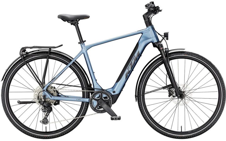 E-Bike Tourenrad KTM Macina Sport SX 20 2026 | 400 Wh | 28 Zoll | Diamant | 51 cm | Steel Blue Matt/Black (Bild 2)