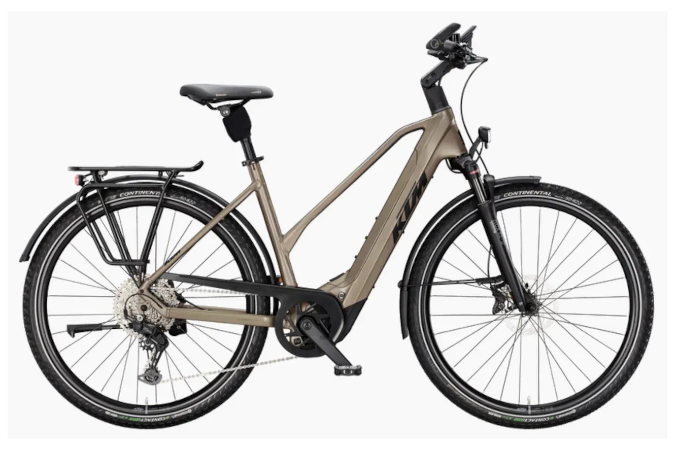 E-Bike Tourenrad KTM MACINA STYLE 830 2026 | 800 Wh | 27,5 Zoll | Trapez | 46 cm | oak matt (Bild 3)