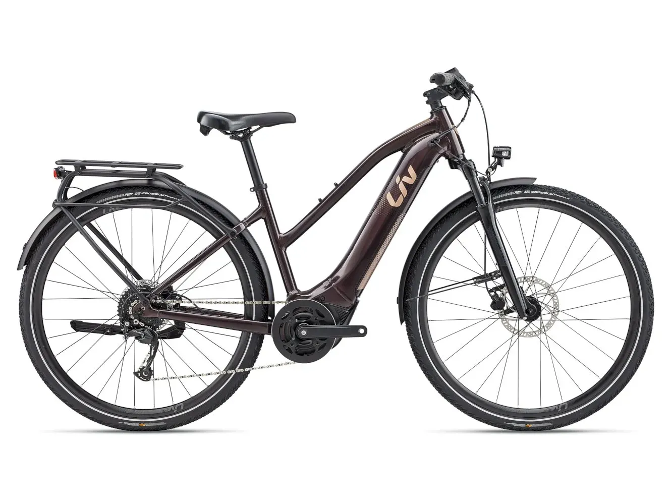 E-Bike Tourenrad Liv Amiti-E+ 2 2022 | 500 Wh | 28 Zoll | Trapez