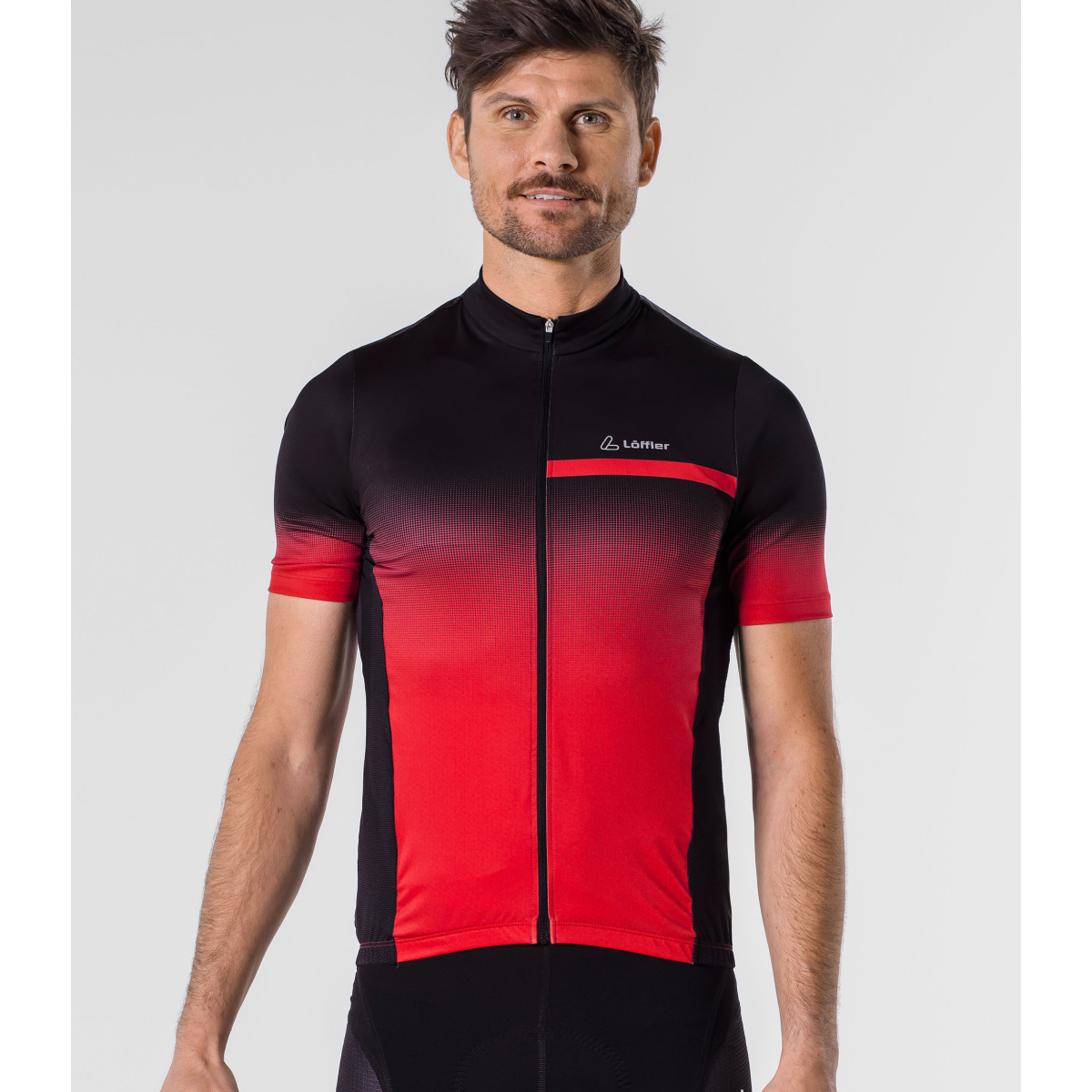 Fahrradtrikots kurzarm Löffler BIKE JERSEY FZ COOGAN MID Fahrradtrikot 0 (Bild 3)
