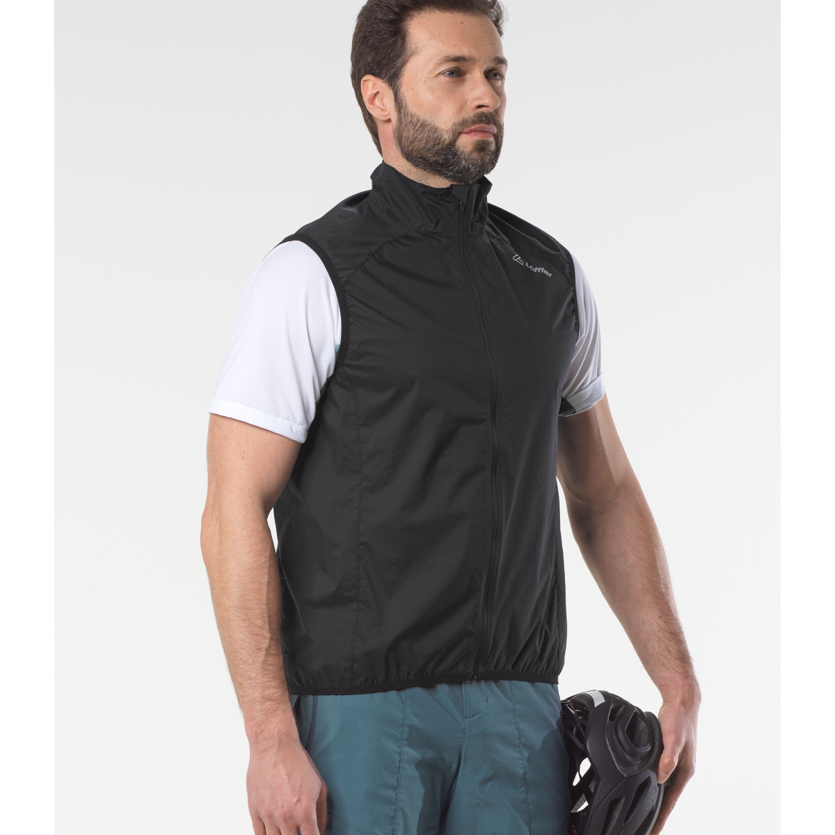 Fahrradweste Löffler BIKE VEST CF WPM POCKET Radweste 2026 (Bild 3)