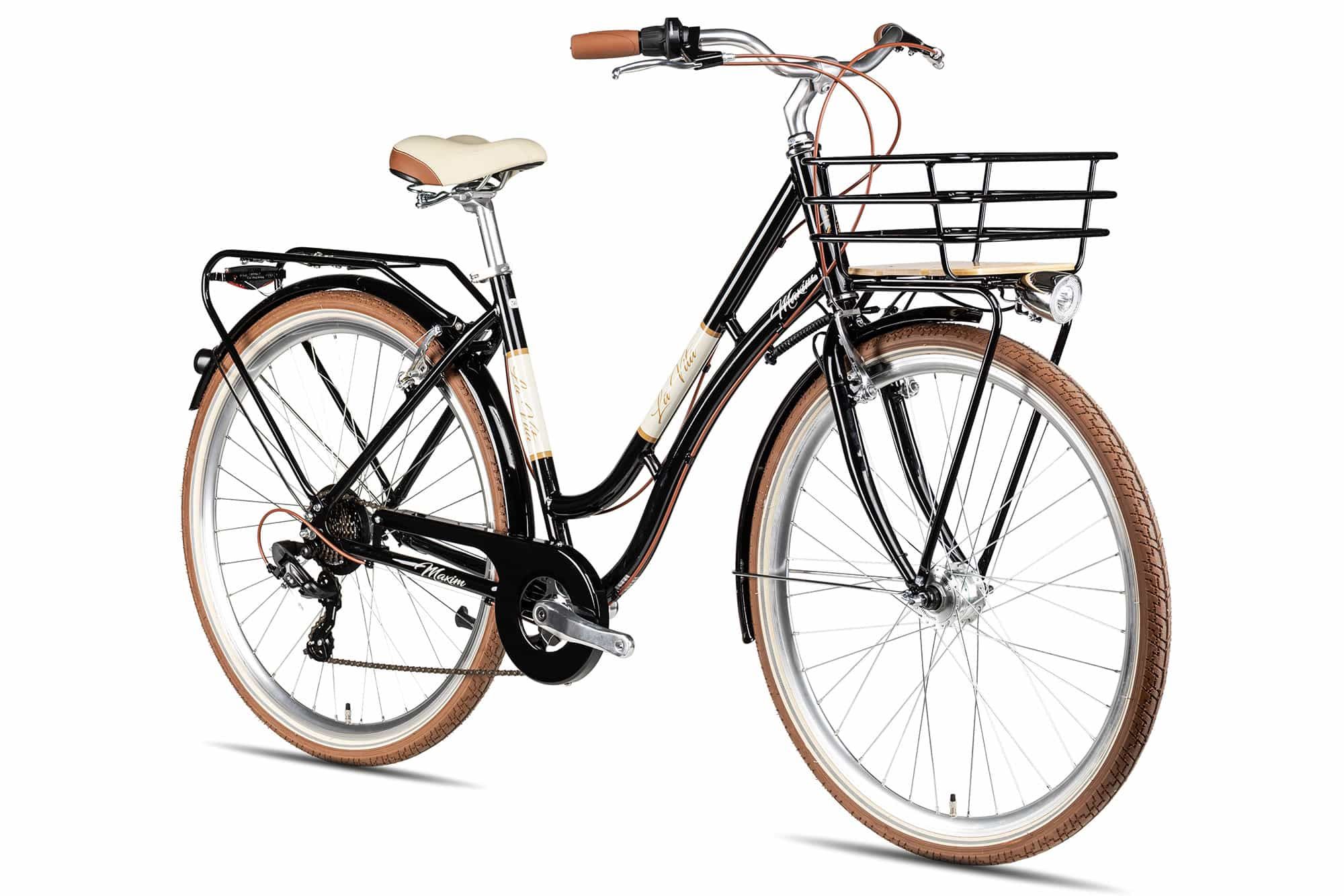 Hollandrad Maxim La Vita 2026 | 28 Zoll | Tiefeinsteiger | 55 cm | schwarz (Bild 2)