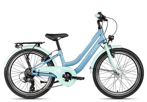 Kinderfahrrad 20 Zoll Maxim Luna 20-7 2025 | 20 Zoll | Tiefeinsteiger | 28 cm | blue/mint (Bild 3)