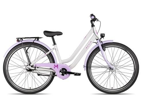 Jugendfahrrad 26 Zoll Maxim Luna 26-7 Nexus 2025 | 26 Zoll | Tiefeinsteiger | 36 cm | lead crystal/lavender (Bild 1)