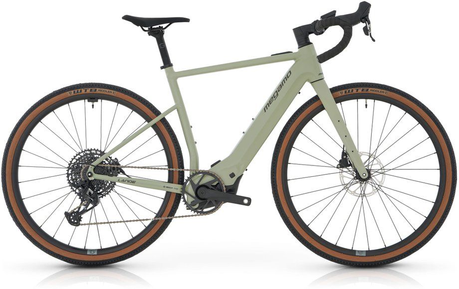 Gravel E-Bike Megamo Bicycles Lande 2026 | 400 Wh | 28 Zoll | Diamant | L | Sage (Bild 1)