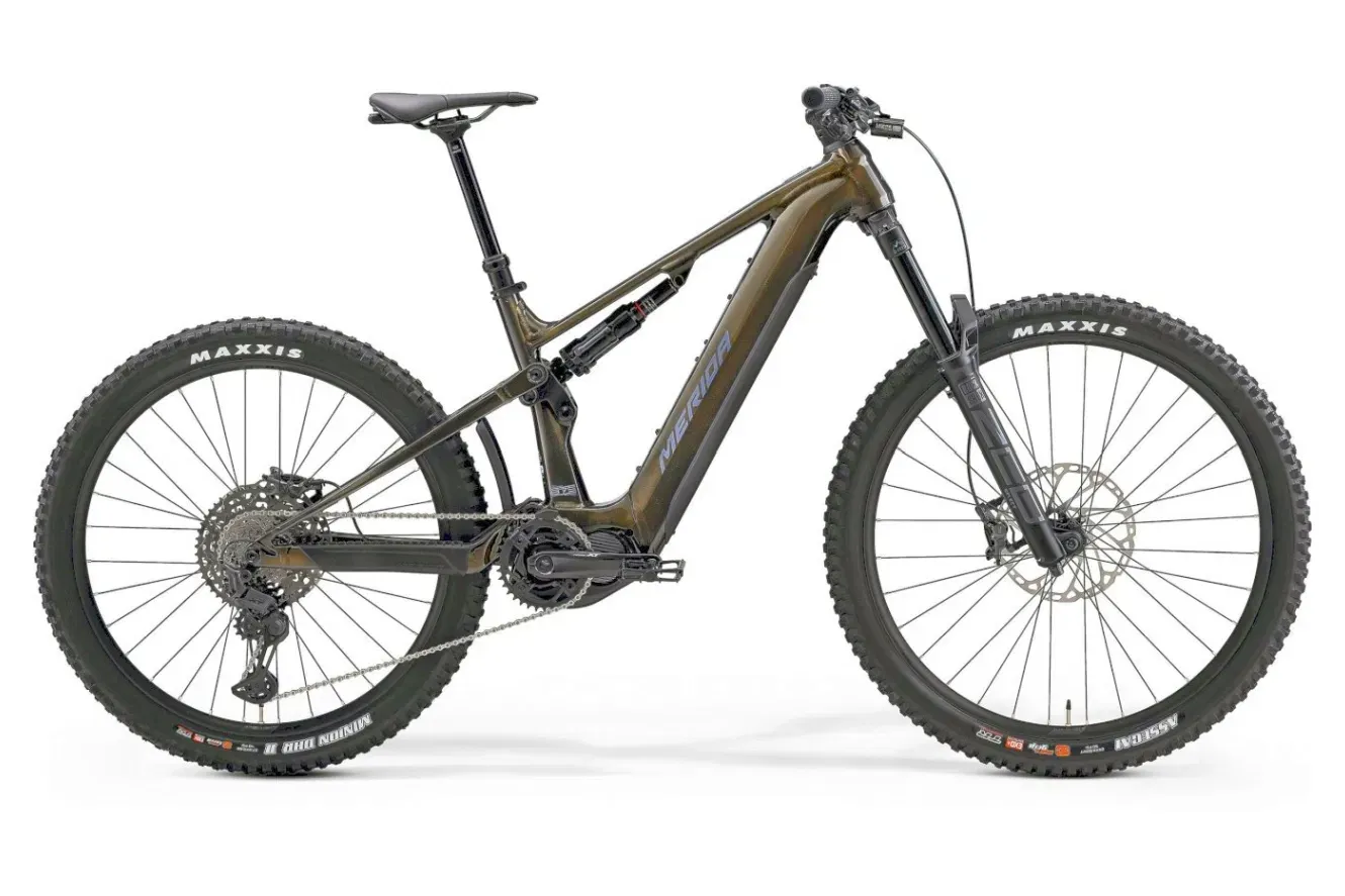 Enduro E-Bike Merida eONE-SIXTY 875 2024 | 750 Wh | 29 / 27,5 Zoll | Diamant | L | guarded gold (Bild 1)