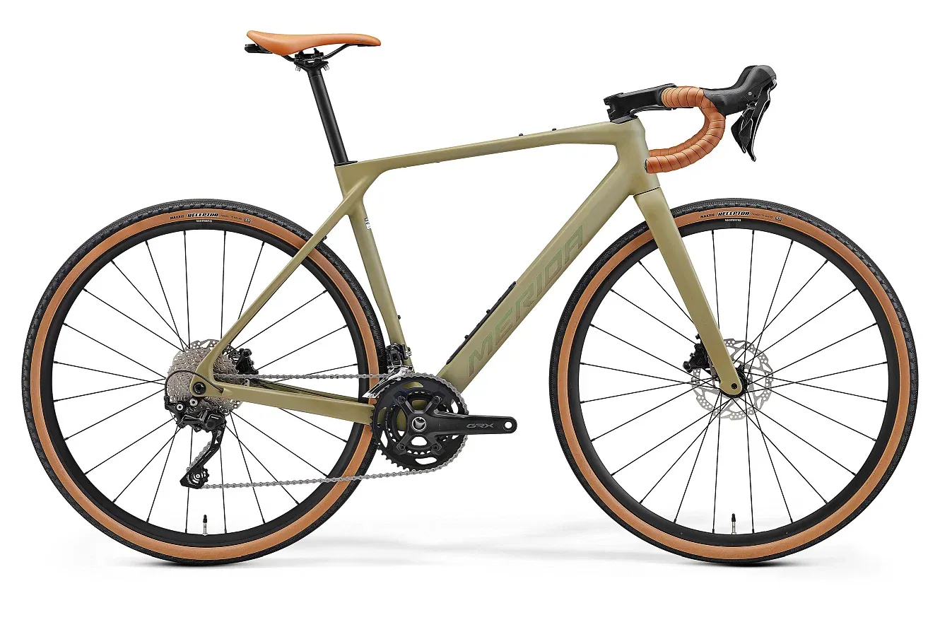 Gravel Bike Merida MISSION 4000 2026 | 28 Zoll | Diamant | 49 cm / S | silk low key green (Bild 2)