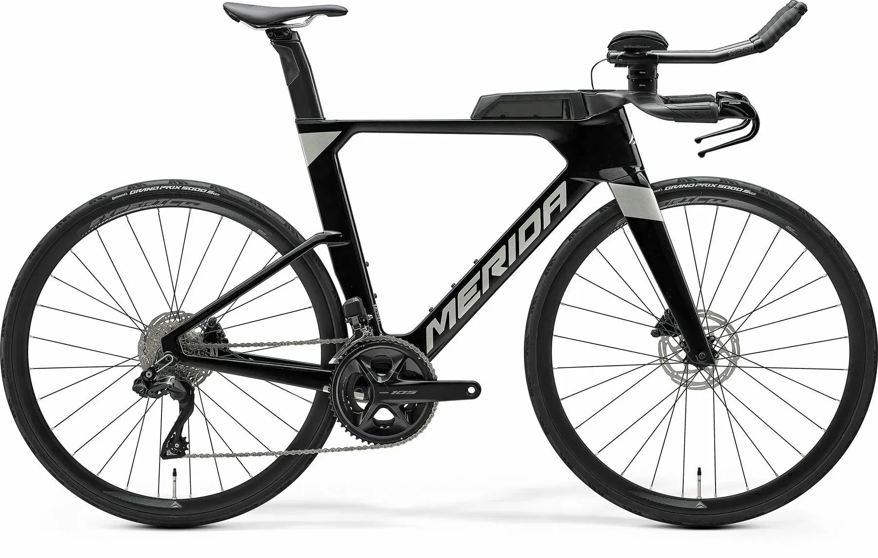 Triathlon Bike Merida Time Warp TRI 5000 2025 | 28 Zoll | Diamant