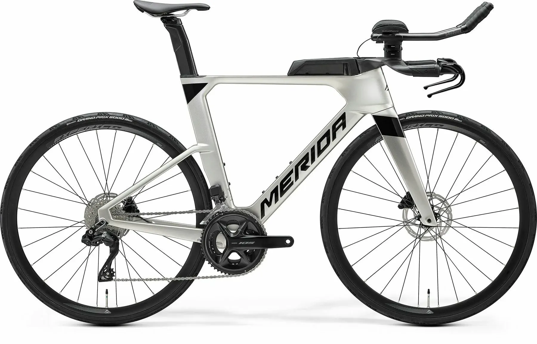 Triathlon Bike Merida TIME WARP TRI 5000 2025 | 28 Zoll | Diamant