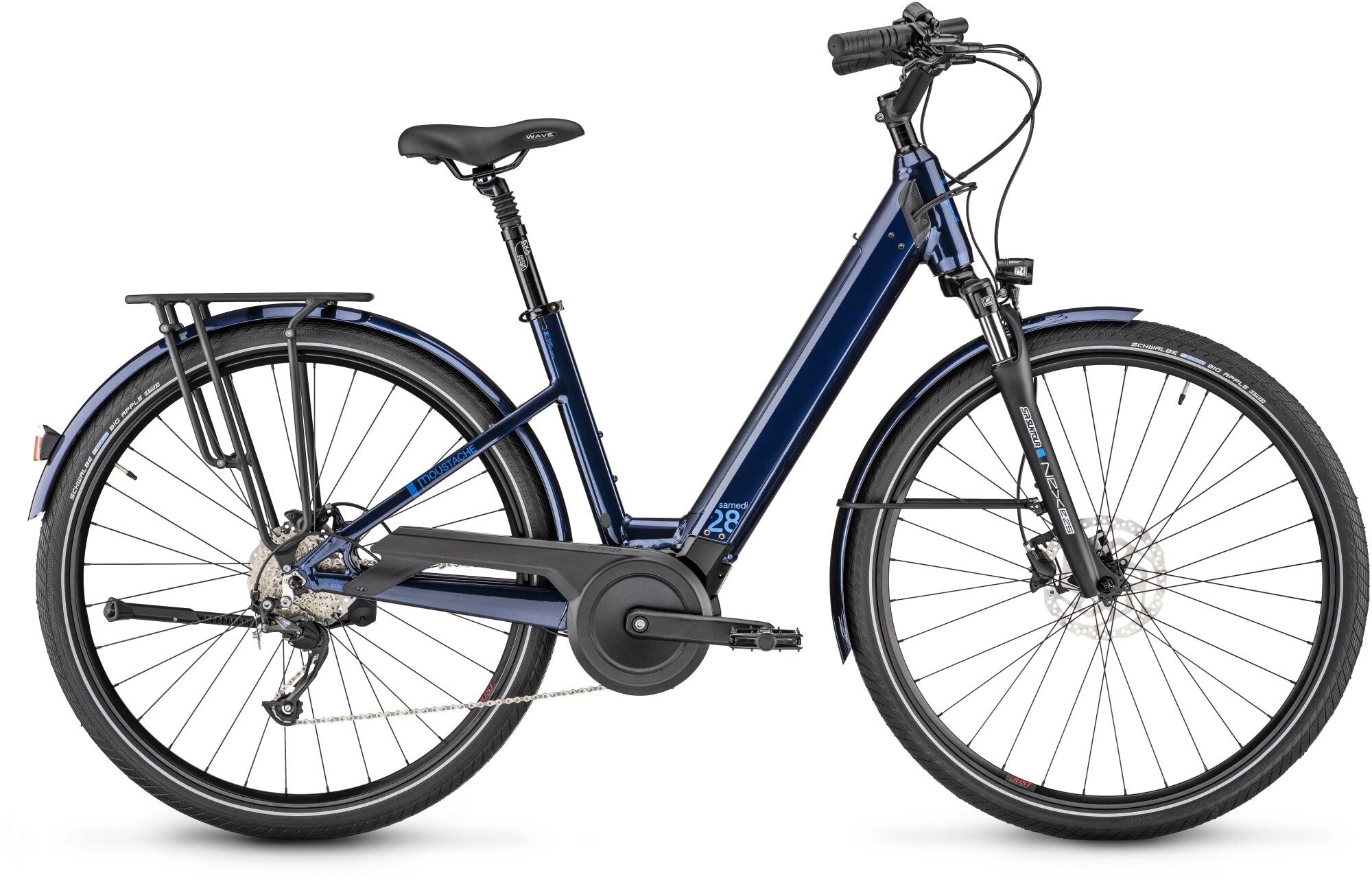 E-Bike Tourenrad Moustache Bikes SAMEDI 28.2 2023 | 500 Wh | 28 Zoll | Tiefeinsteiger