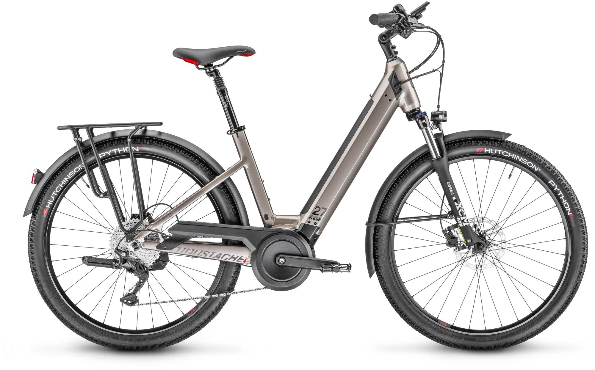E Crossbike Moustache Bikes XROAD 3 OPEN 2023 | 625 Wh | 27,5 Zoll | Tiefeinsteiger