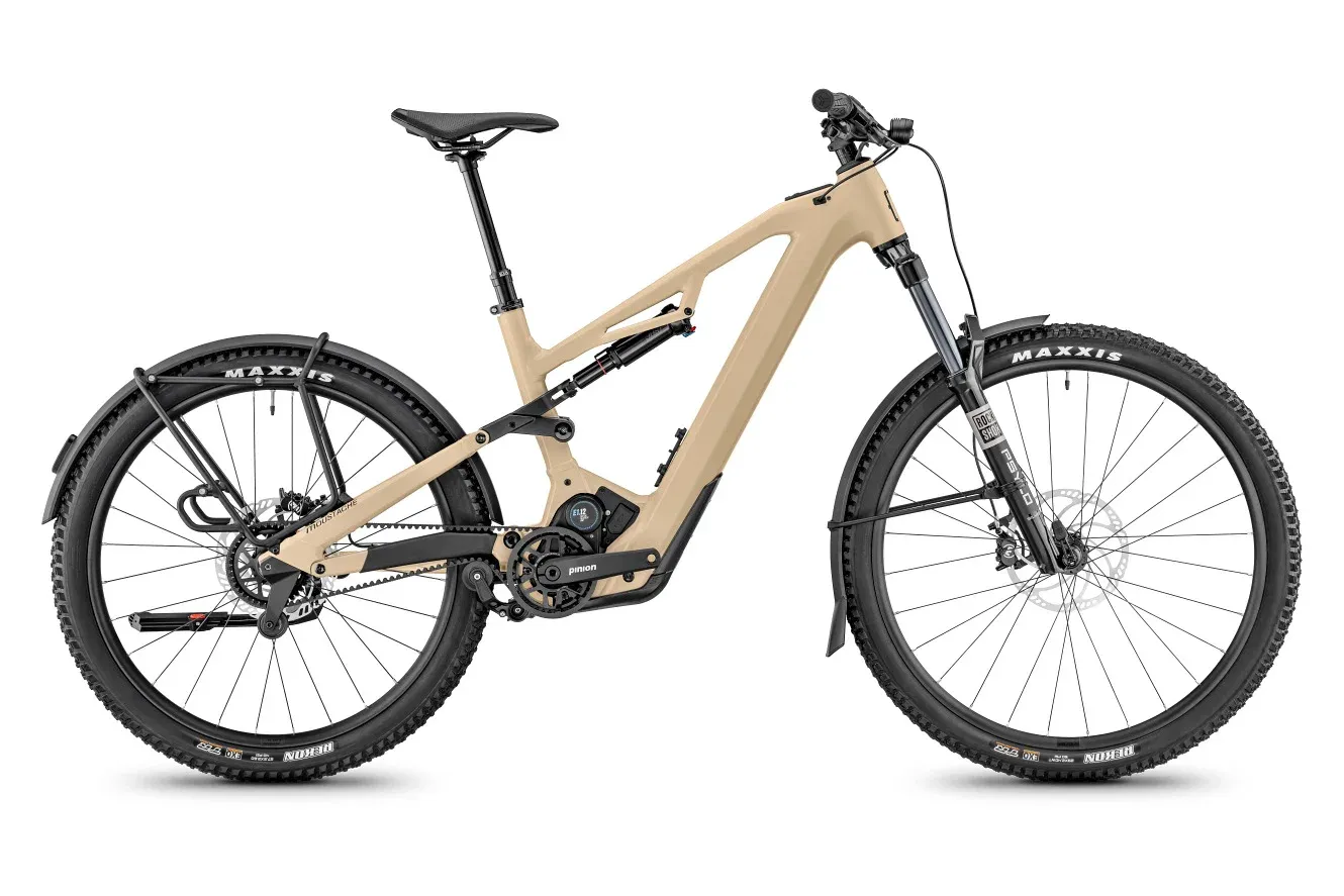 E-Allmountain MTB Moustache Bikes Clutch 150.7 EQ 2025 | 780 Wh | 29 / 27,5 Zoll | Diamant | 37 cm / S | dune matt (Bild 2)
