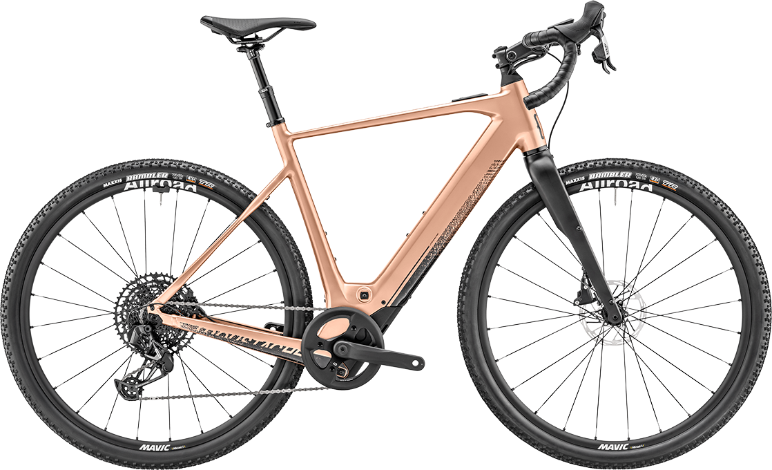 Gravel E-Bike Moustache Bikes Dimanche 29 Gravel 6 2026 | 400 Wh | 29 Zoll | Diamant | 54  cm / L | light copper glossy (Bild 2)